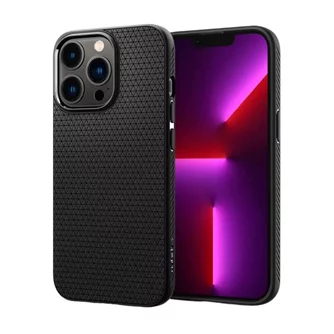 Чехол Spigen for iPhone 13 Pro Max Liquid Air Matte Black