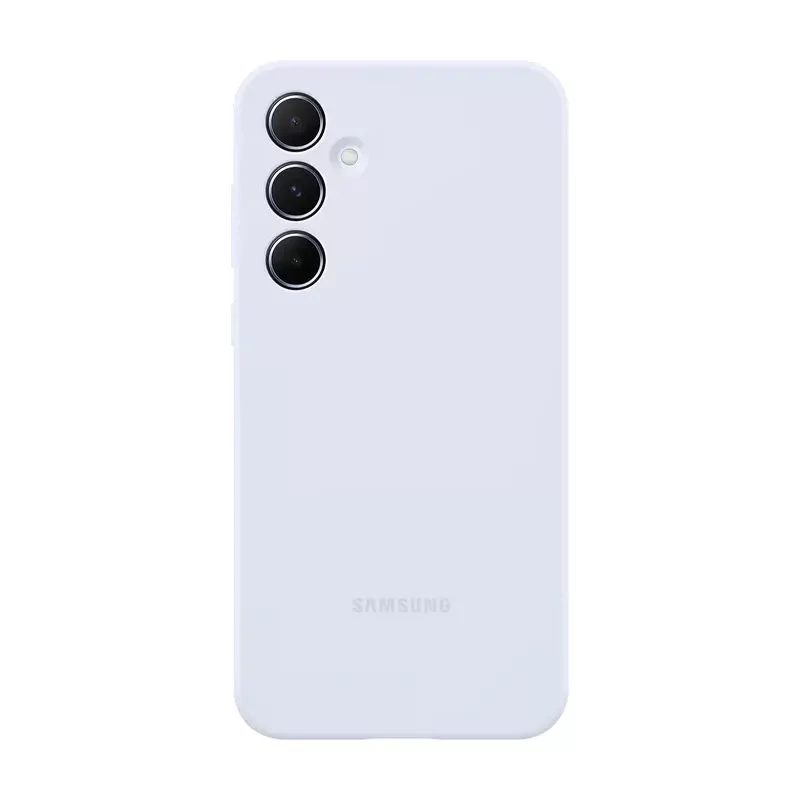 Image Чехол Original Samsung Silicone Cover Galaxy A55 Blue