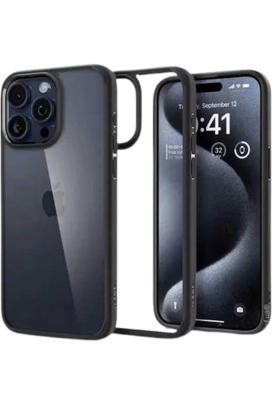 Image Husă Spigen iPhone 15 Pro Max Ultra Hybrid Matte Black