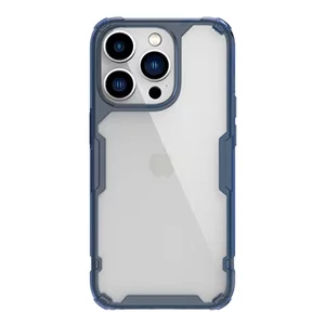 Image Husă Nillkin for Apple iPhone 14 Pro Max Ultra thin TPU Nature Pro Blue