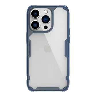 Husă Nillkin for Apple iPhone 14 Pro Max Ultra thin TPU Nature Pro Blue