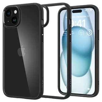 Husă Spigen iPhone 15 Ultra Hybrid Matte Black