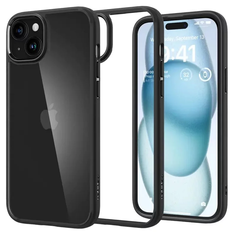 Image Husă Spigen iPhone 15 Ultra Hybrid Matte Black