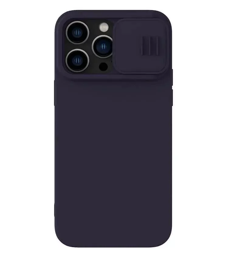 Husă Nillkin iPhone 14 Pro CamShield Silky Dark Purple