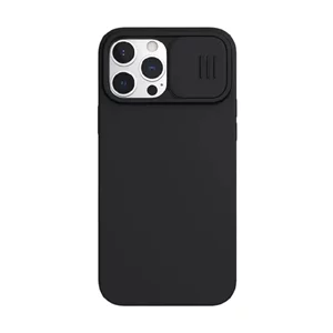 Image Husă Nillkin Apple iPhone 13 Pro Max CamShield Silky Magnetic Silicone Elegant Black