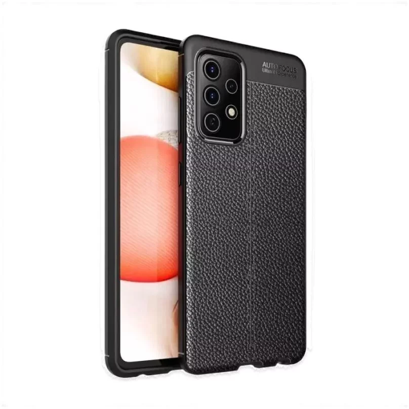 Husă Xcover for Samsung A72 Leather Black