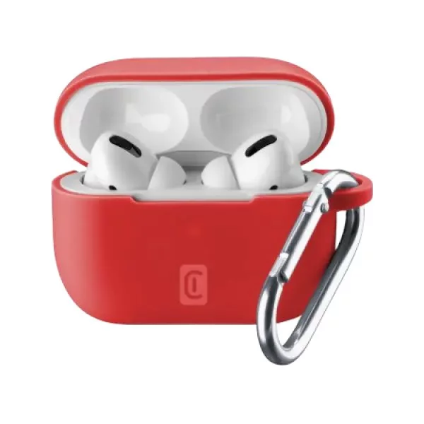 Image Чехол для наушников Cellularline Apple Airpods Pro Bounce Red