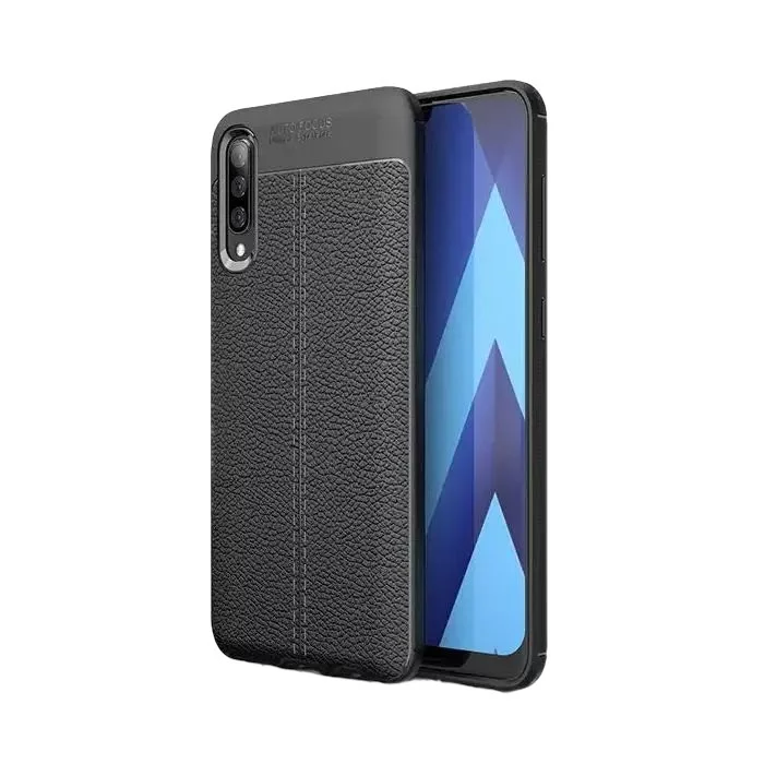 Husă Xcover for Samsung Galaxy A50 Leather Black