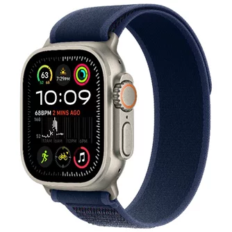 Ceas inteligent Apple Watch Ultra 2 GPS+LTE 49mm MX4J3 Natural Titanium Case/Blue Trail Loop S/M