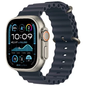 Умные часы Apple Watch Ultra 2 GPS+LTE 49mm MX4D3 Natural Titanium Case/Navy Ocean Band