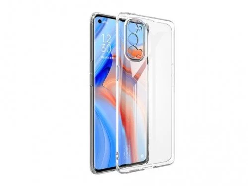 Image Чехол Helmet Case TPU Soft Oppo Reno 4 Lite Clear