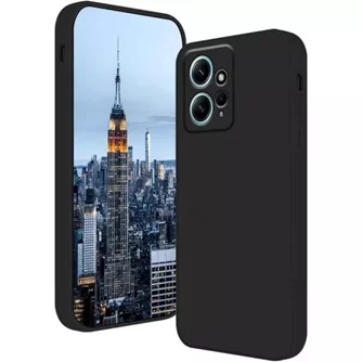 Husă Helmet Case Liquid Silicone Redmi Note 12 5G Black