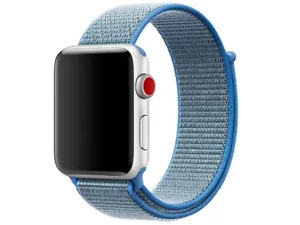 Image Ремешок Helmet for Apple Watch Nylon Loop Strap 42/44/45mm Light Blue
