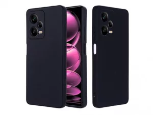 Image Чехол Helmet Redmi Note 12 Pro 5G Liquid Silicone Black