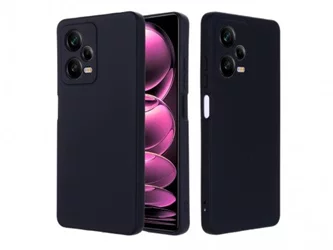 Чехол Helmet Redmi Note 12 Pro 5G Liquid Silicone Black