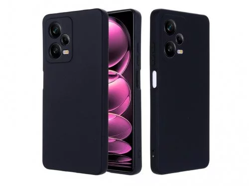 Image Чехол Helmet Redmi Note 12 Pro 5G Liquid Silicone Black