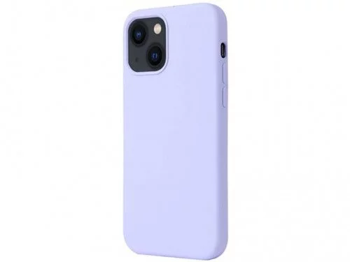 Husă Helmet iPhone 14 Liquid Silicone Purple