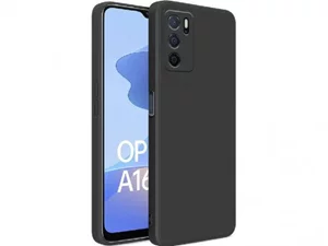 Image Чехол Helmet Oppo A16/16s Liquid Silicone Black
