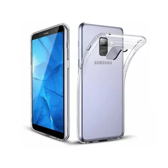 Husă Helmet TPU Samsung Galaxy A8 (2018) Clear