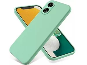 Image Чехол Helmet Oppo A58 Liquid Silicone Green