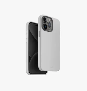 Image Husă Uniq iPhone 15 Pro Max Hybrid Magclik Charging Lino Hue Grey