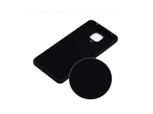 Image Чехол Helmet Xiaomi Note 9S/9Pro/MAX Liquid Silicone Black