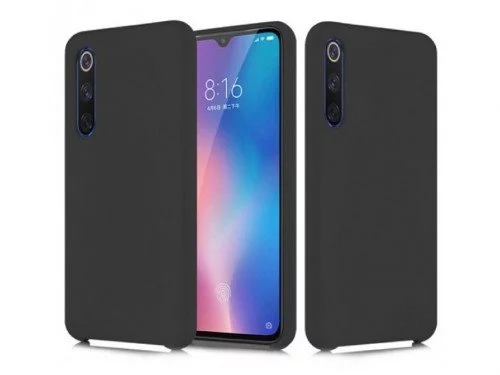 Husă Helmet Liquid Silicone Xiaomi Redmi 9A Black
