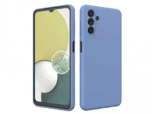 Husă Helmet Liquid Silicone Samsung A04S Blue