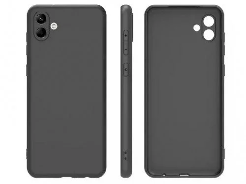 Чехол Helmet Liquid Silicone Samsung A04 Black