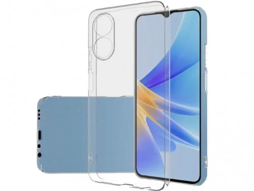Чехол Helmet TPU Soft Oppo A17 Clear