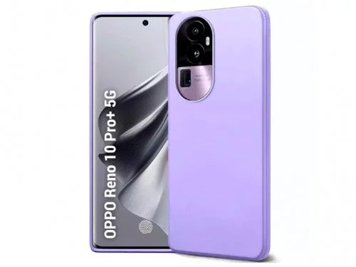 Чехол Helmet Liquid Silicone Oppo Reno 10 Pro 5G Purple