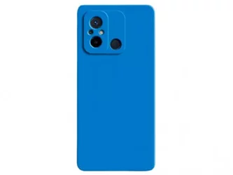 Husă Helmet Liquid Silicone Redmi 12C Blue