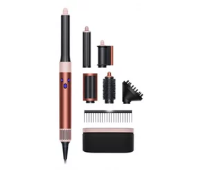 Image Uscator de par Dyson Airwrap Complete long HS05 Volumise Strawberry Bronze Blush Pink