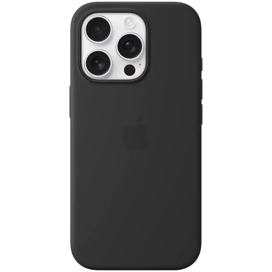 Husă Apple iPhone 16 Pro Silicone with MagSafe Black