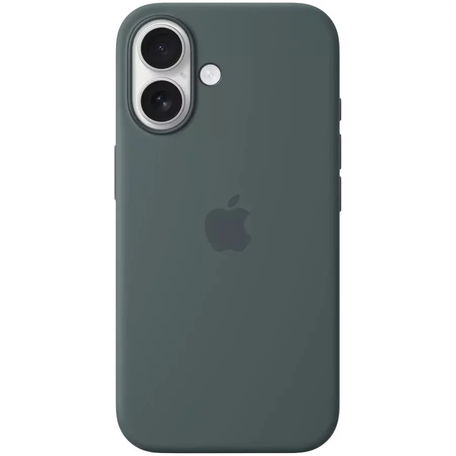 Husă Apple iPhone 16 Silicone with MagSafe Lake Green