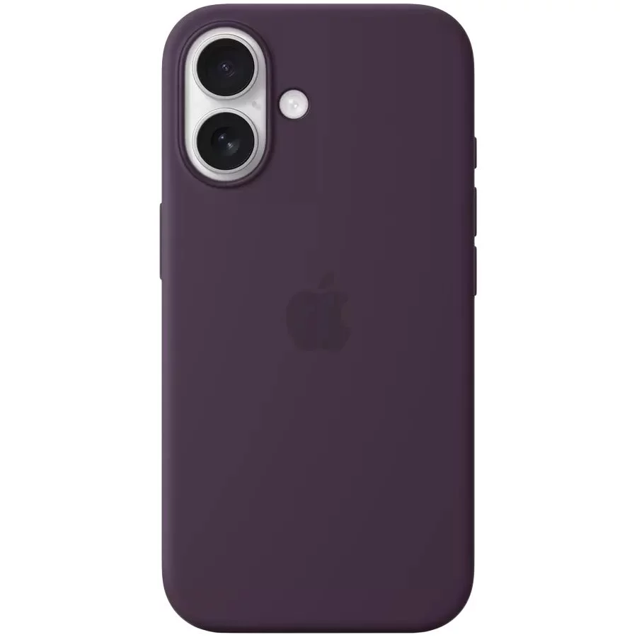 Husă Apple iPhone 16 Silicone with MagSafe Plum