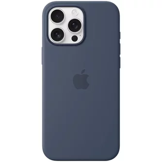 Чехол Apple iPhone 16 Pro Max Silicone with MagSafe Denim