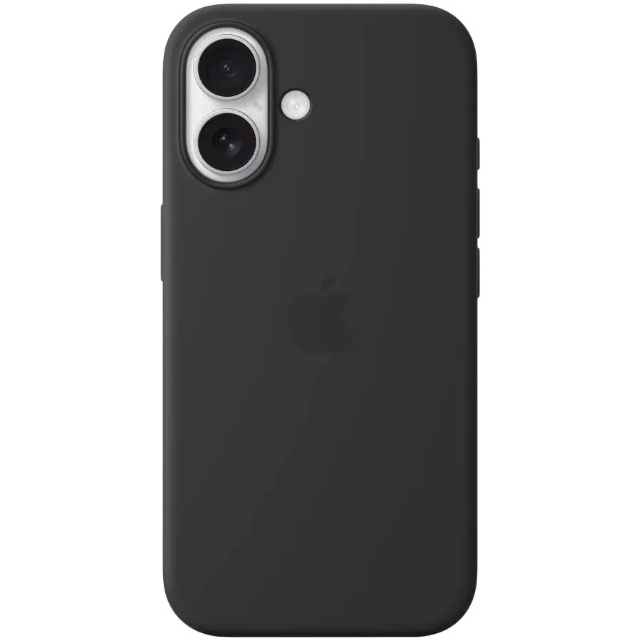Husă Apple iPhone 16 Silicone with MagSafe Black