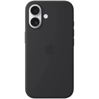 Чехол Apple iPhone 16 Silicone with MagSafe Black