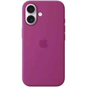 Image Чехол Apple iPhone 16 Silicone with MagSafe Fuchsia