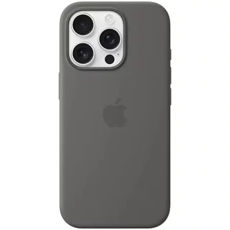 Чехол Apple iPhone 16 Pro Silicone with MagSafe Stone Gray