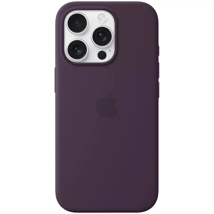 Husă Apple iPhone 16 Pro Silicone with MagSafe Plum