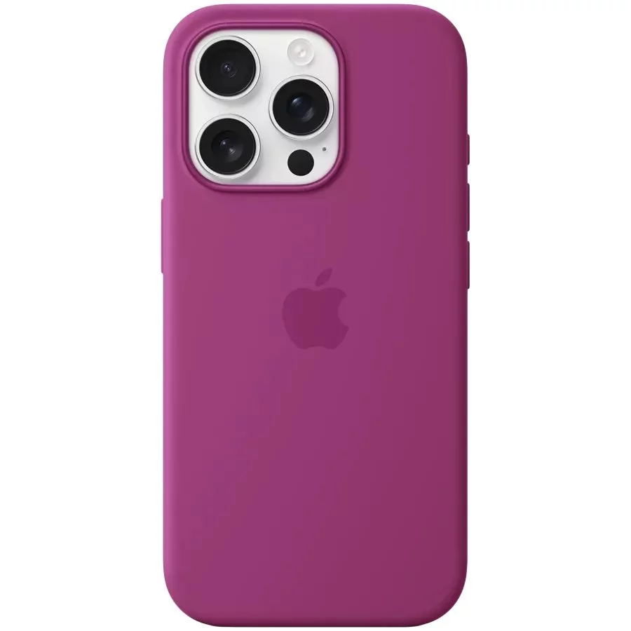 Image Husă Apple iPhone 16 Pro Silicone with MagSafe Fuchsia
