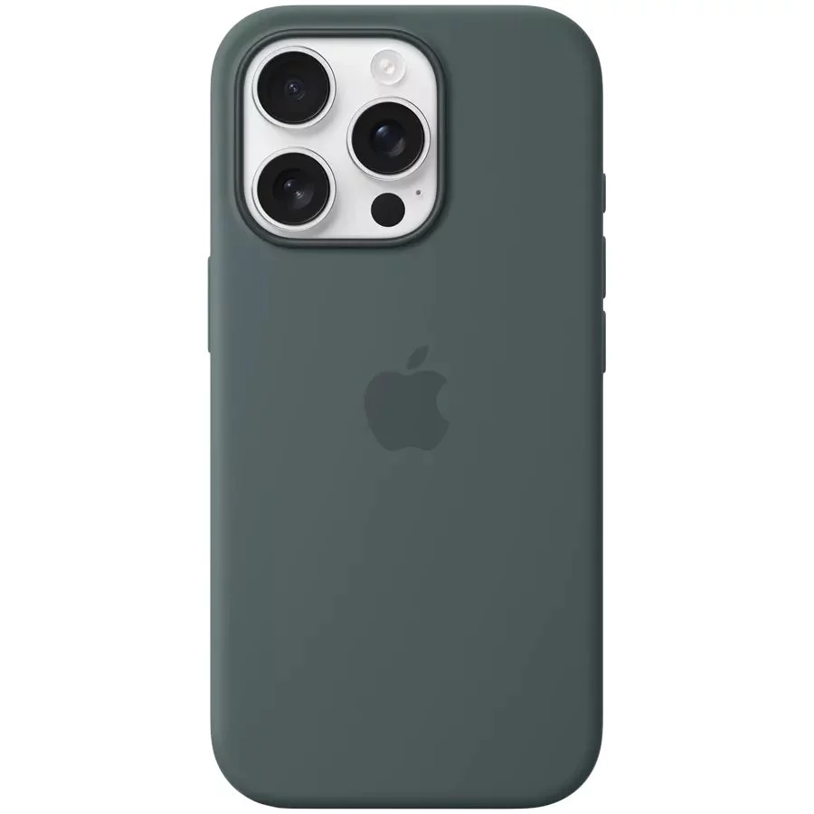 Husă Apple iPhone 16 Pro Max Silicone with MagSafe Lake Green