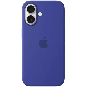Image Чехол Apple iPhone 16 Silicone with MagSafe Ultramarine