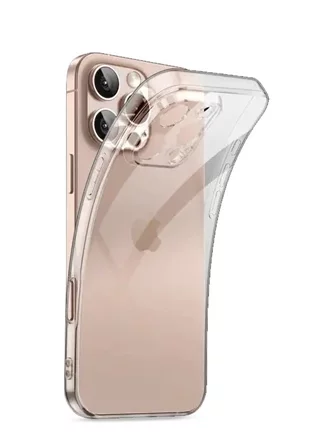 Чехол WOO for iPhone 16 Pro Soft TPU Clear
