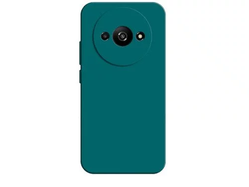 Husă WOO for Xiaomi Redmi A3 Liquid Silicone Green