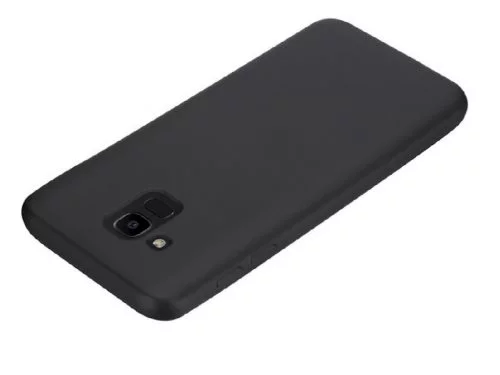 Husă Helmet for Samsung J6 TPU Suede Black