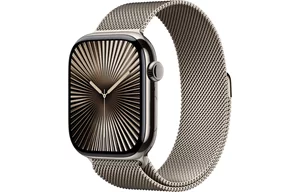Image Умные часы Apple Watch Series 10 GPS+LTE 42mm MWXF3 Natural Titanium Natural Milanese Loop