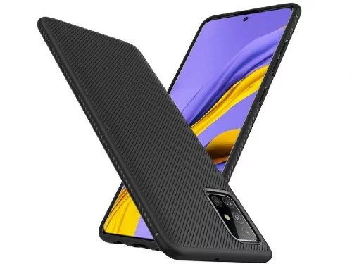 Чехол Helmet for Samsung A41 TPU Nylon Black